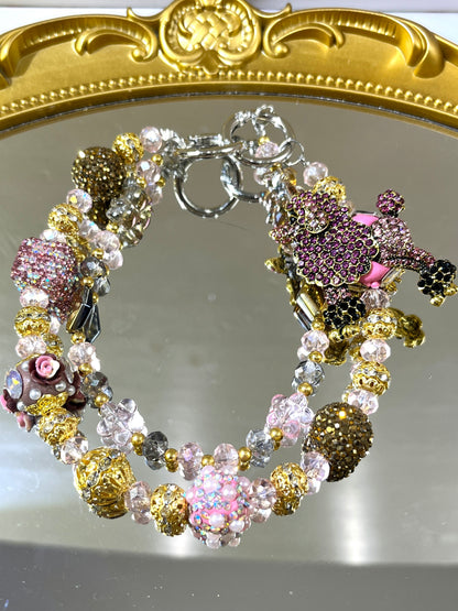 [Usharess] Premium Phone Chain - PP-006 poodle