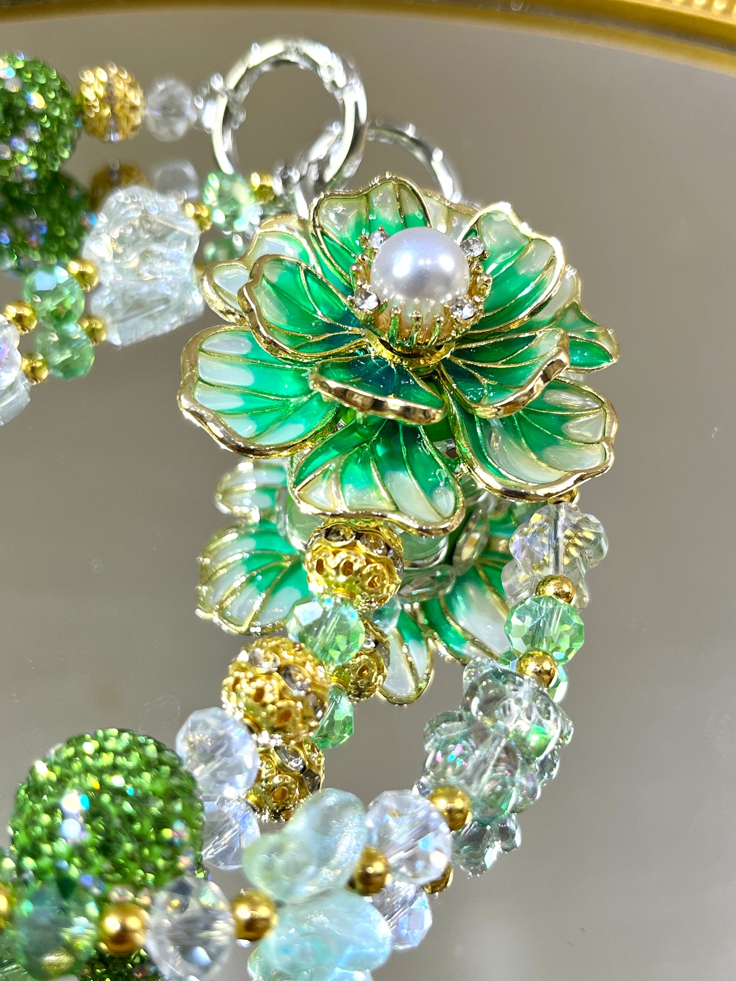 [Usharess] Premium Phone Chain - PP-007 flower