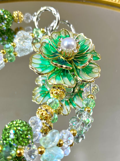 [Usharess] Premium Phone Chain - PP-007 flower