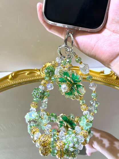[Usharess] Premium Phone Chain - PP-007 flower