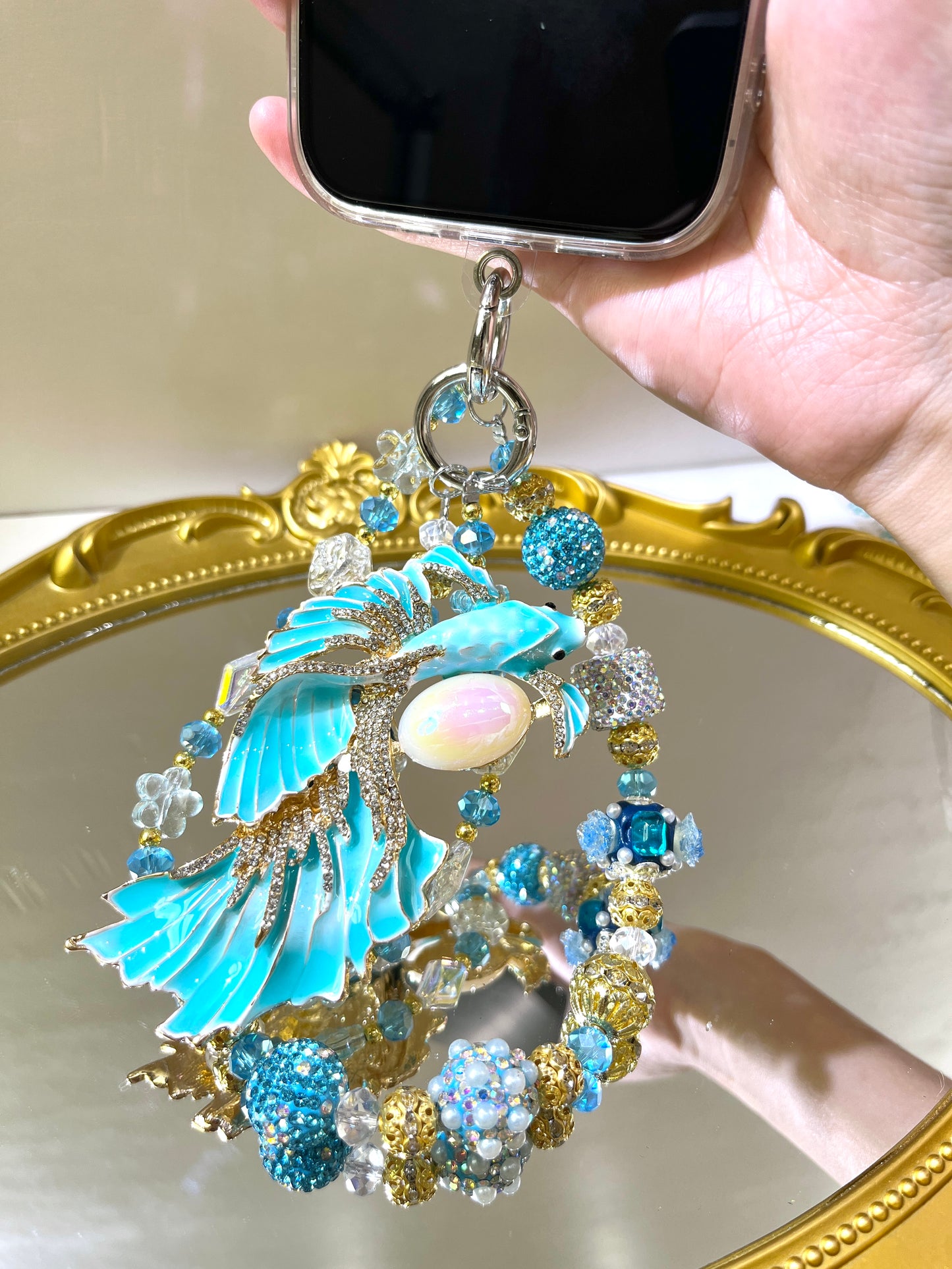 [Usharess] Premium Phone Chain - PP-008 fish
