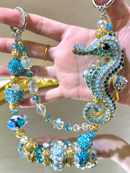 [Usharess] Premium Phone Chain - PP-010 seahorse