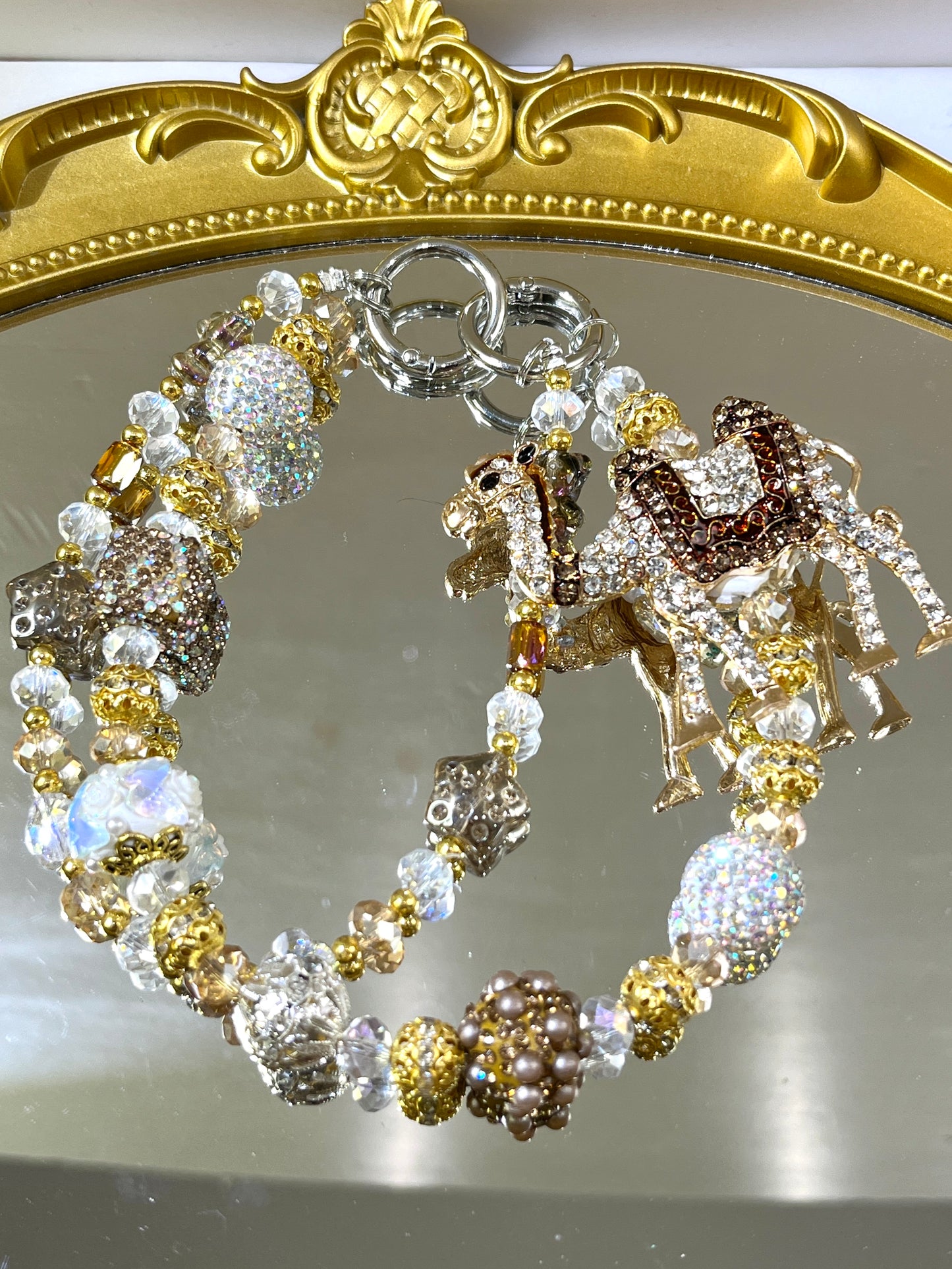 [Usharess] Premium Phone Chain - PP-012 Camel